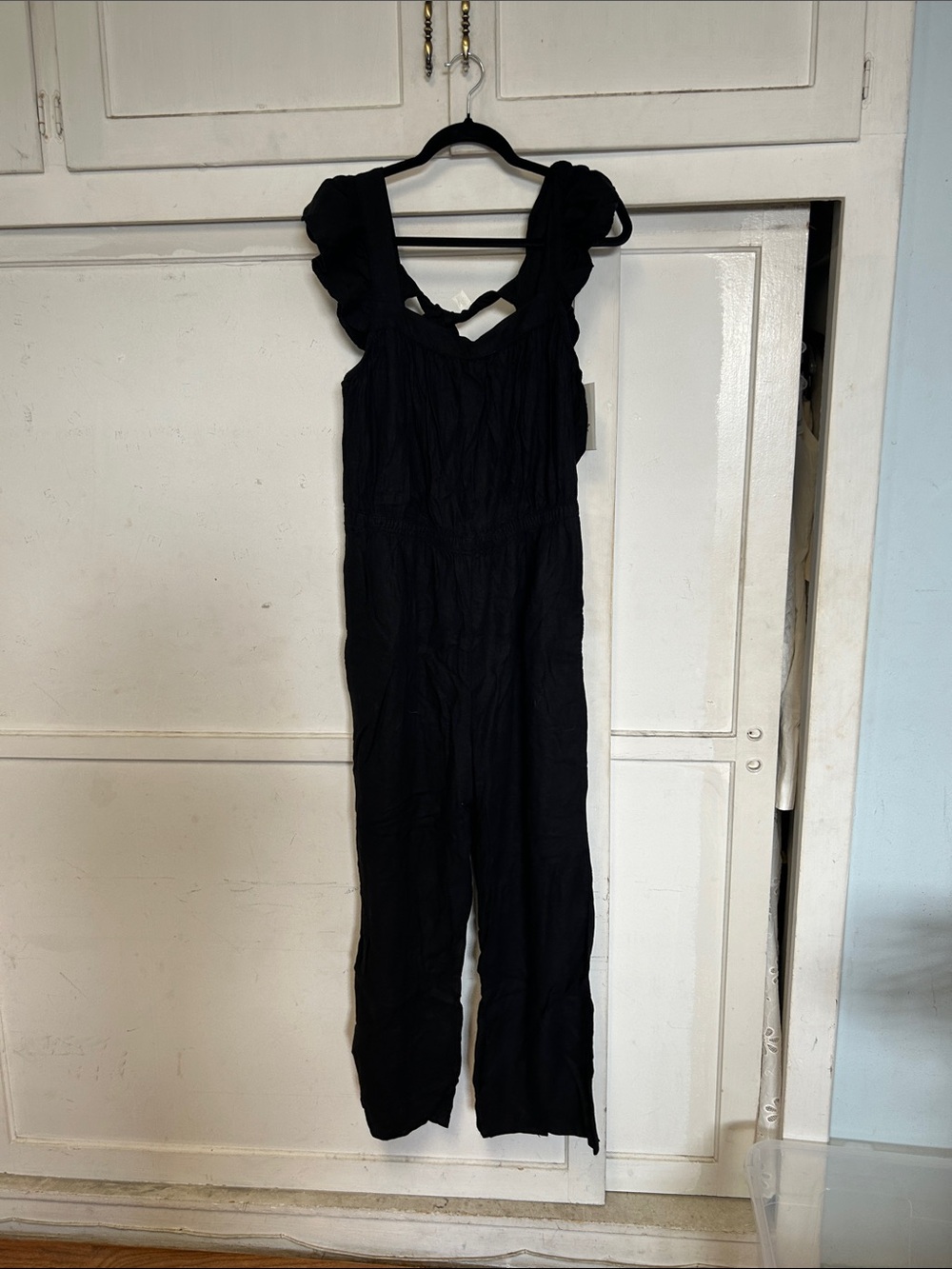 ☀️Black Ruffle Strap jumpsuits ☀️ - Picture 3 of 6